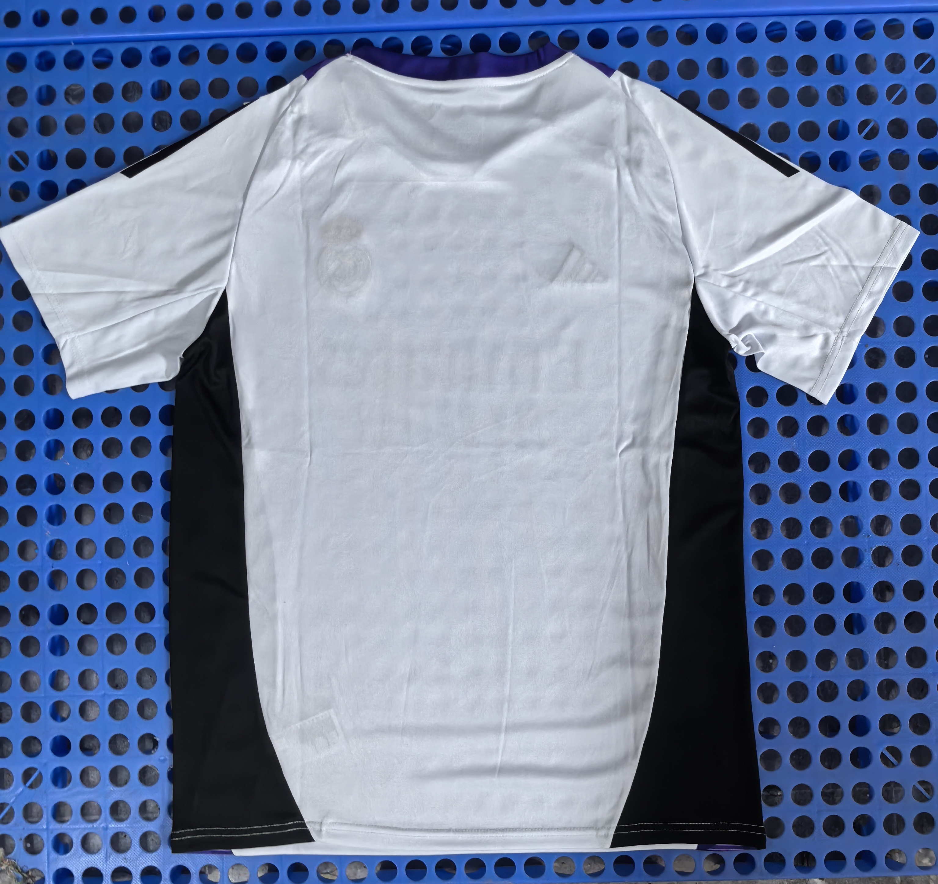 2025 Real Madrid Adidas Pre-match Training  Football Jersey White and Purple