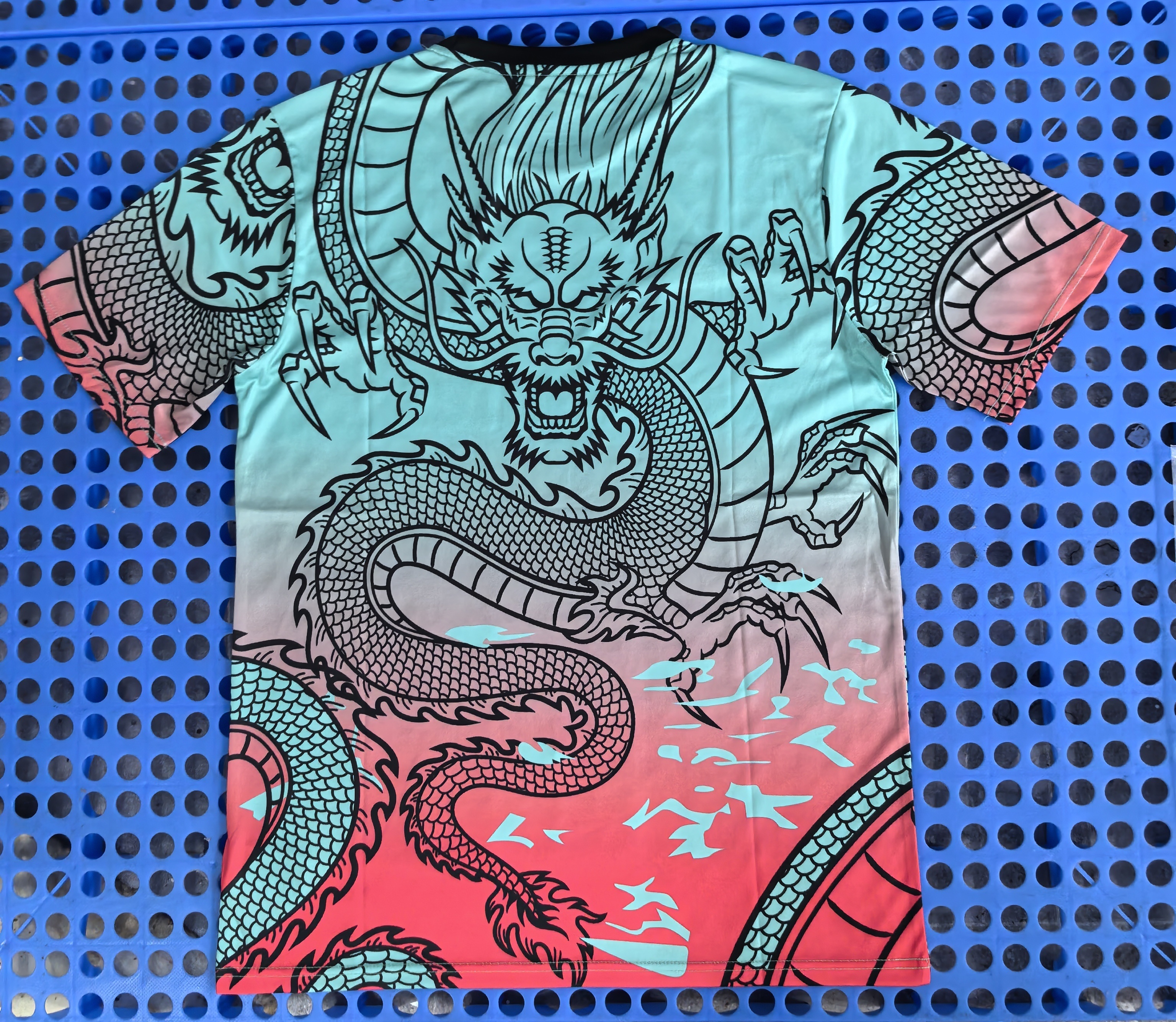 Real Madrid Dragon Special Edition Jersey Lake Blue