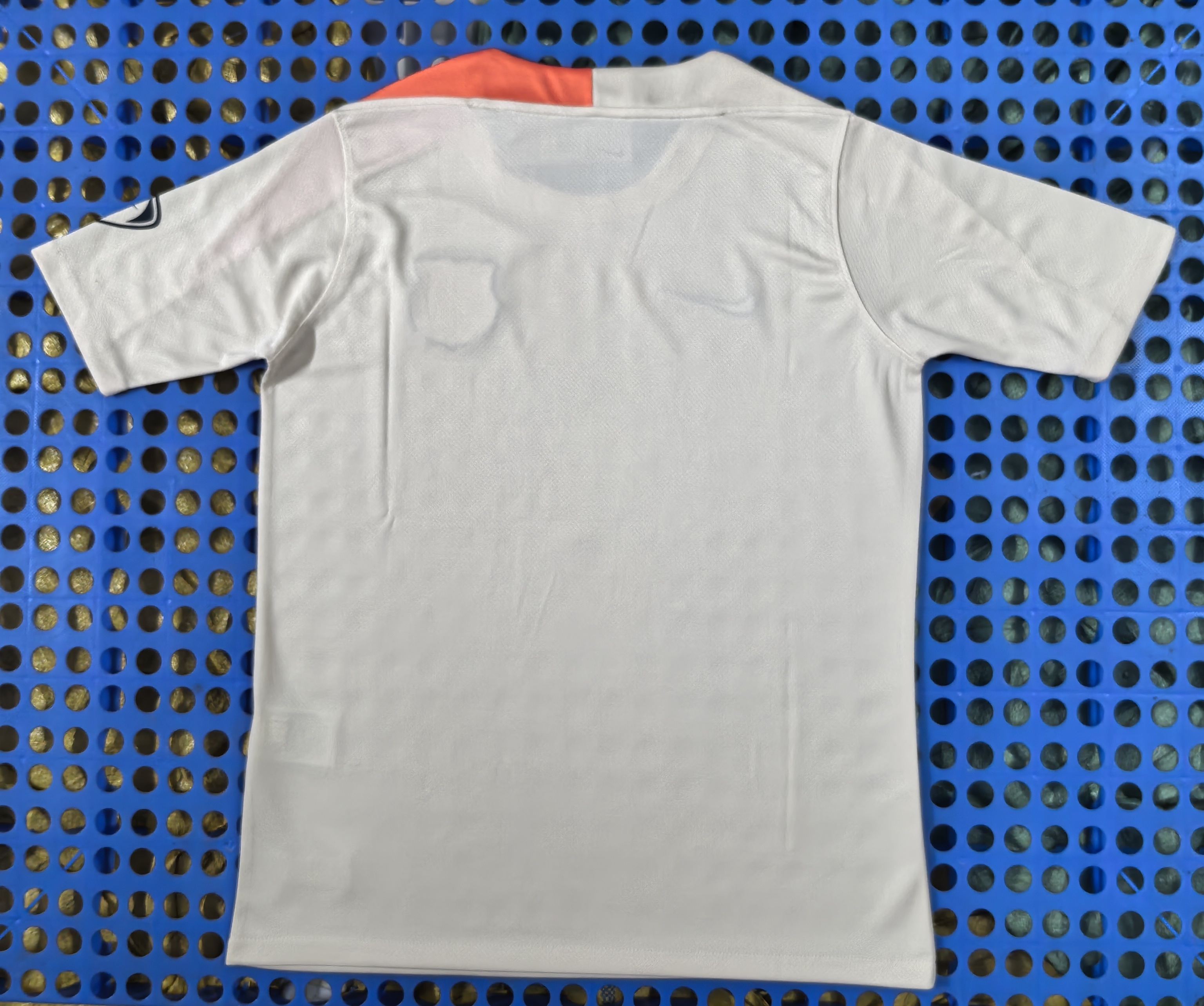 2025 FC Barcelona Pre-match white-yellow Jersey