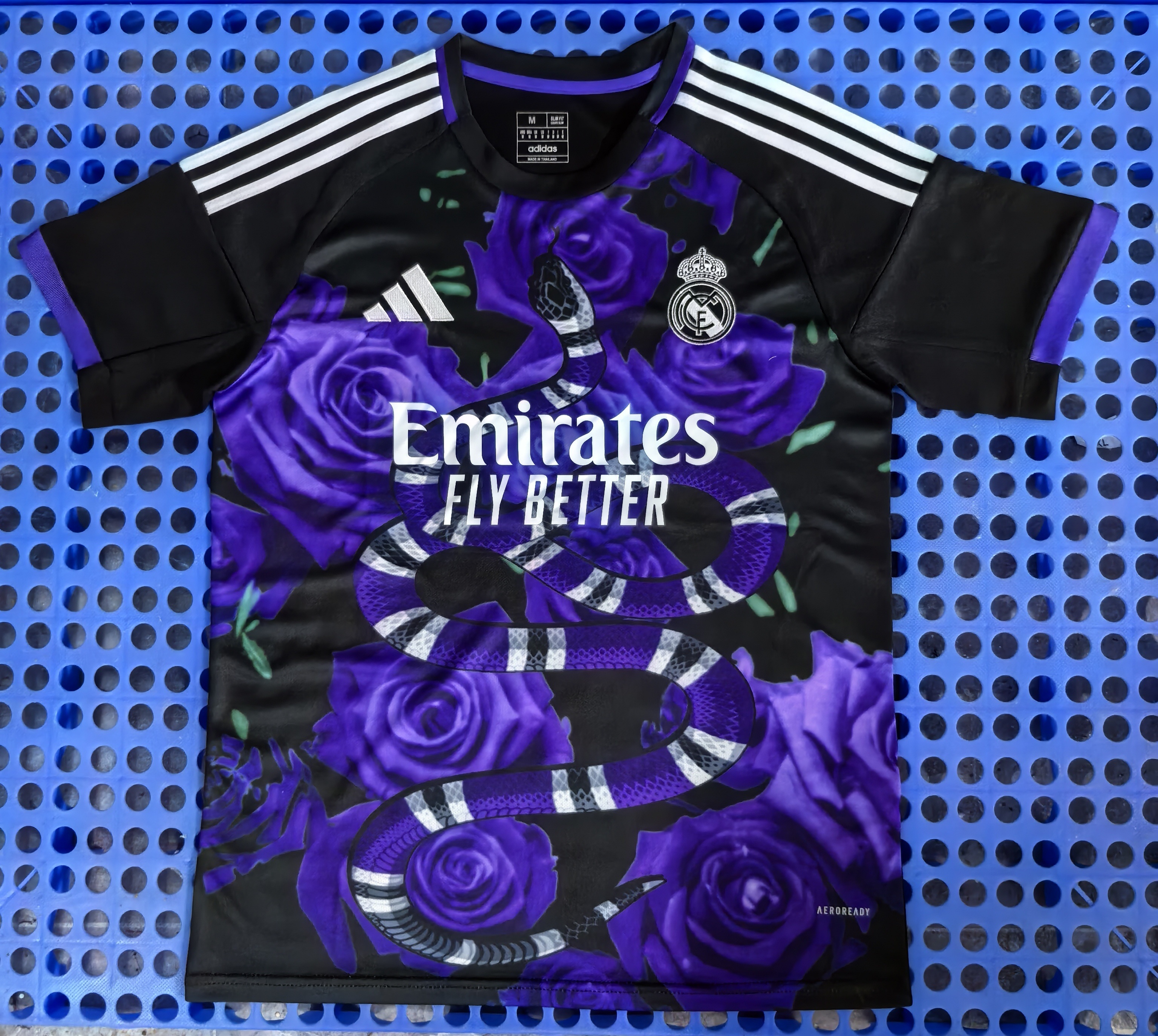 25/26 Real Madrid Purple Rose Snak Special Edition Jersey