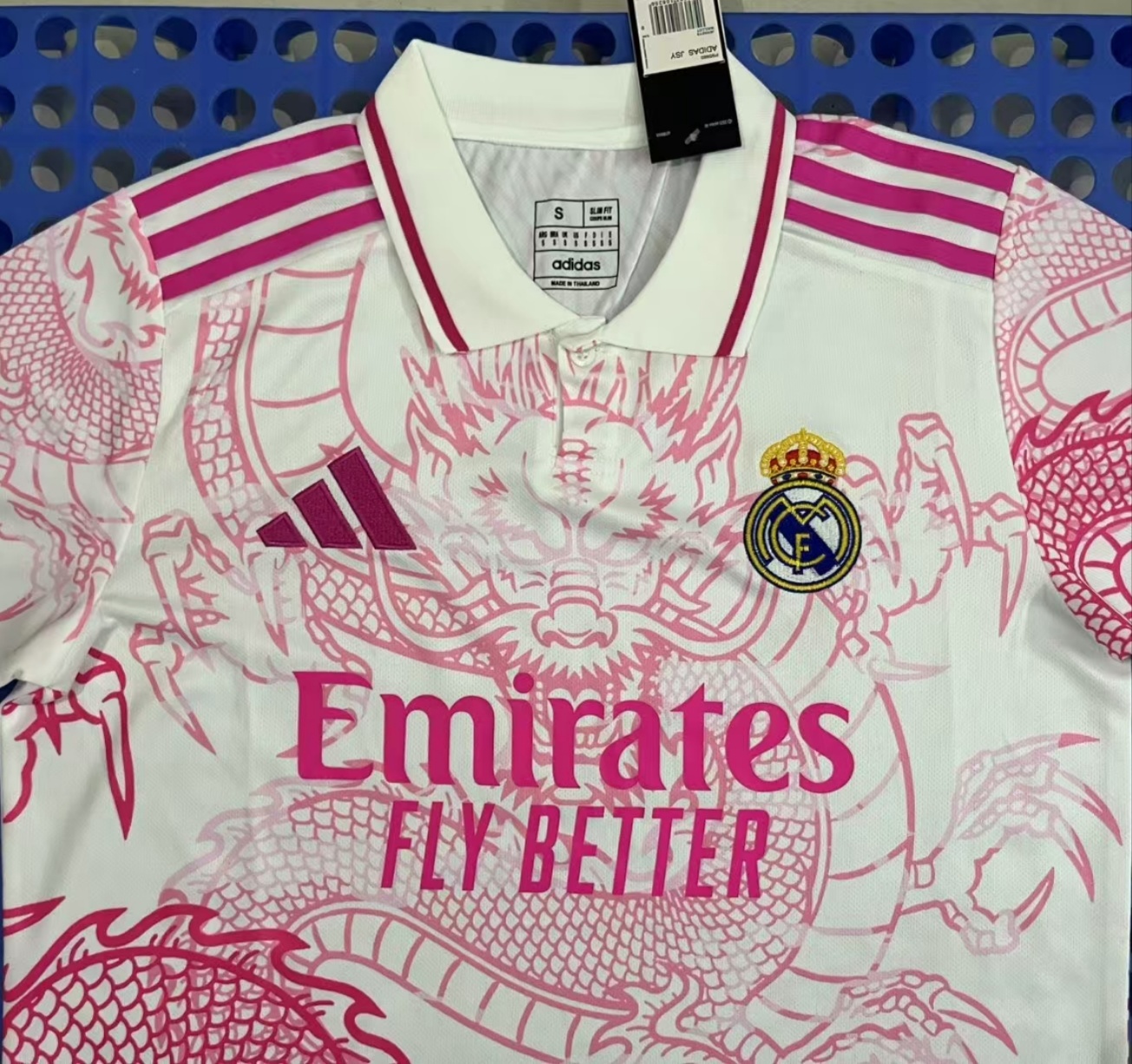 2025 Real Madrid Special Edition Pink Dragon Jersey