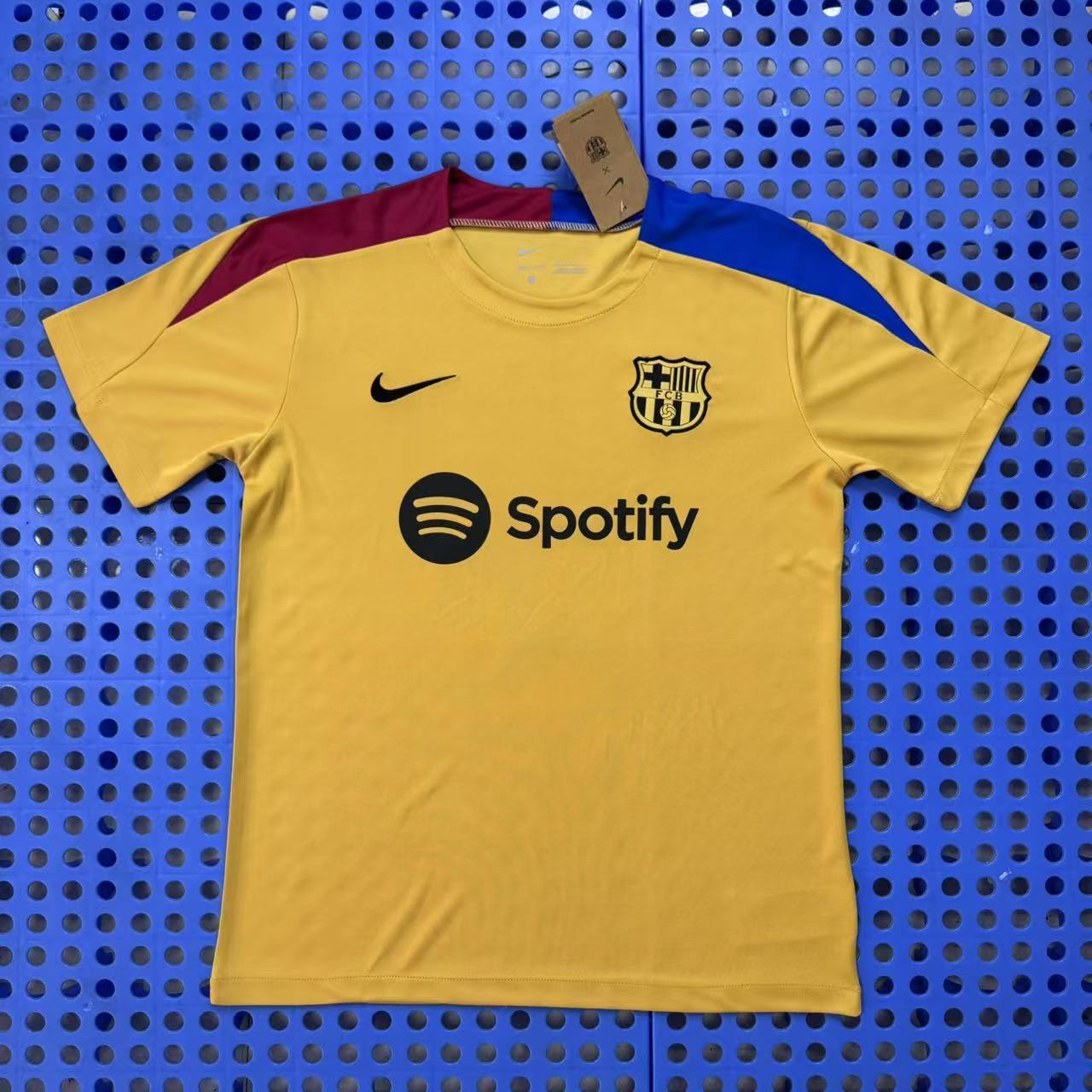 24/25 FC Barcelona Yellow Training Jersey