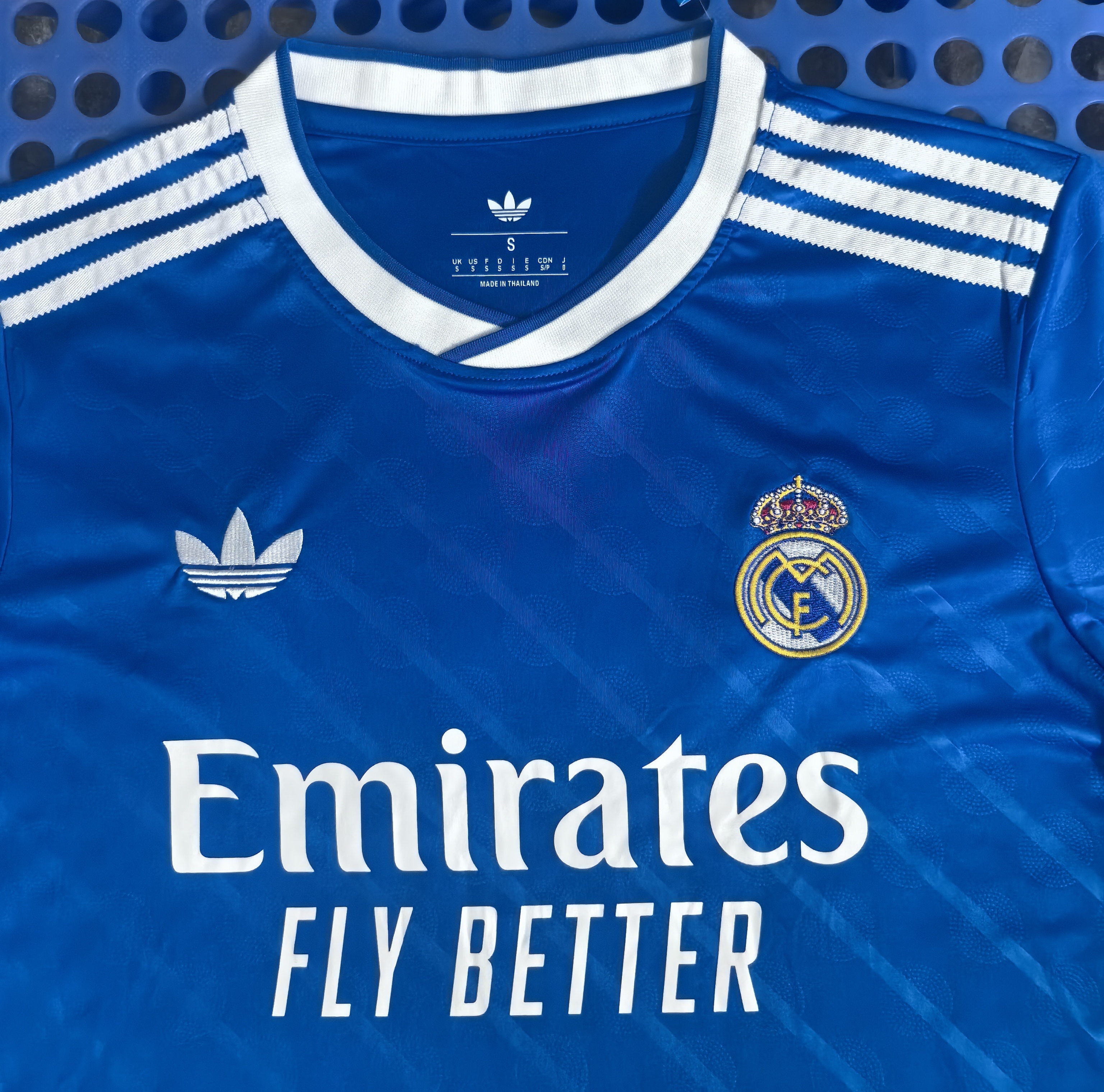 2025 Real Madrid Third Away Jersey Blue