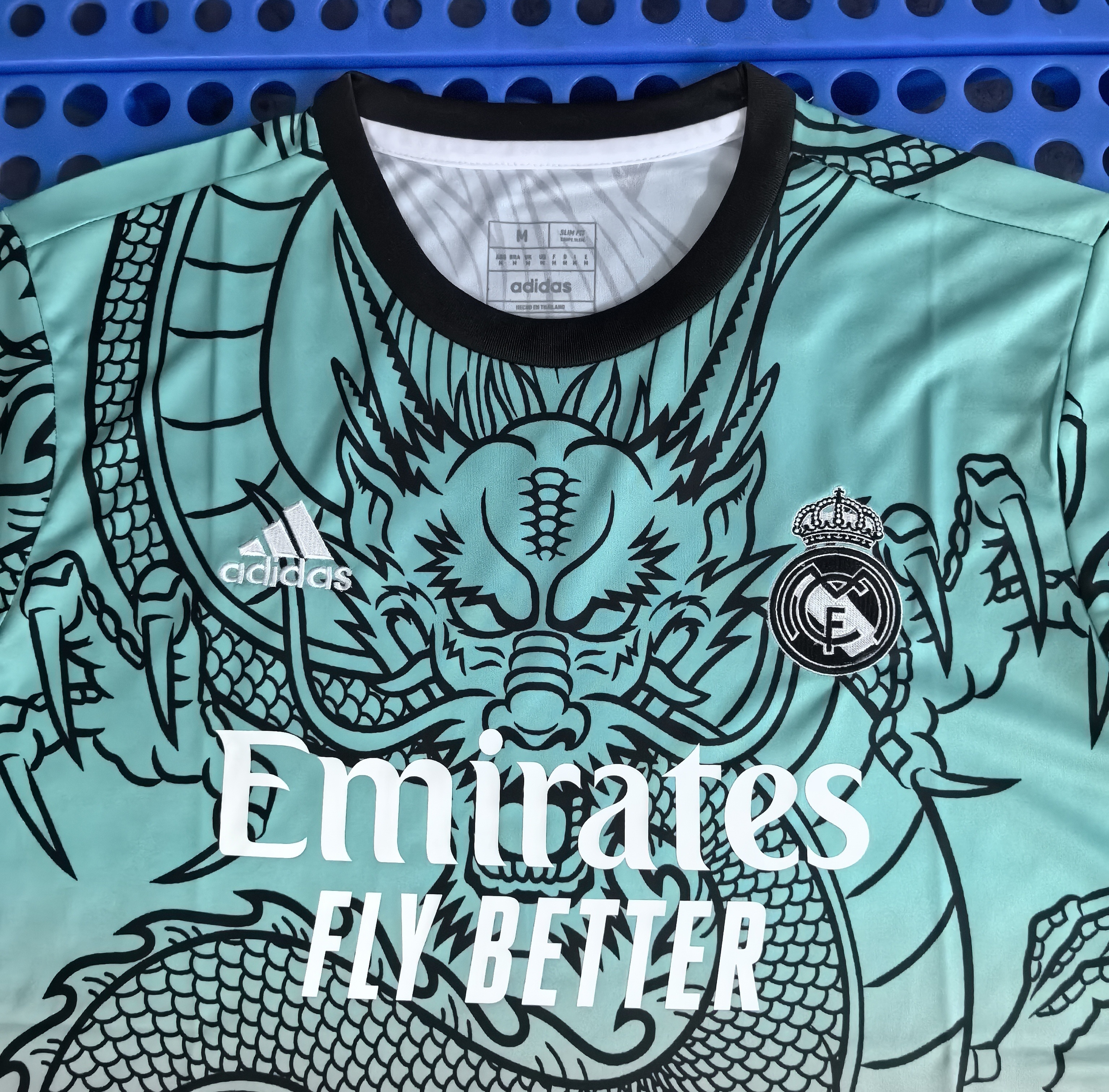 Real Madrid Dragon Special Edition Jersey Lake Blue