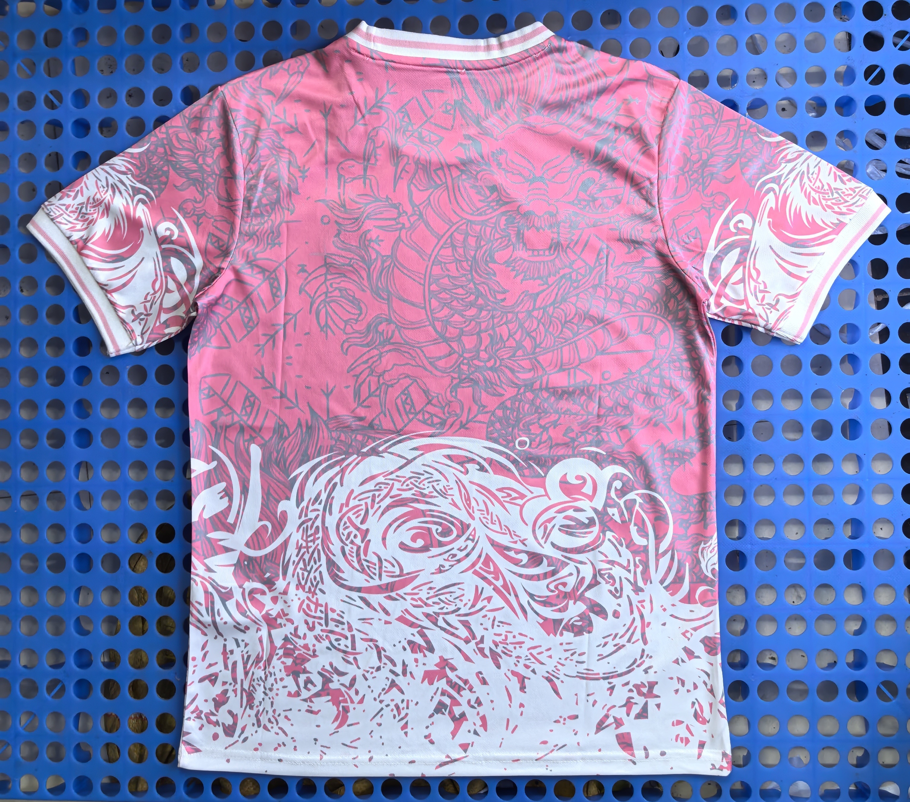 25/26 Real Madrid Pink White Dragon Special Edition Jersey