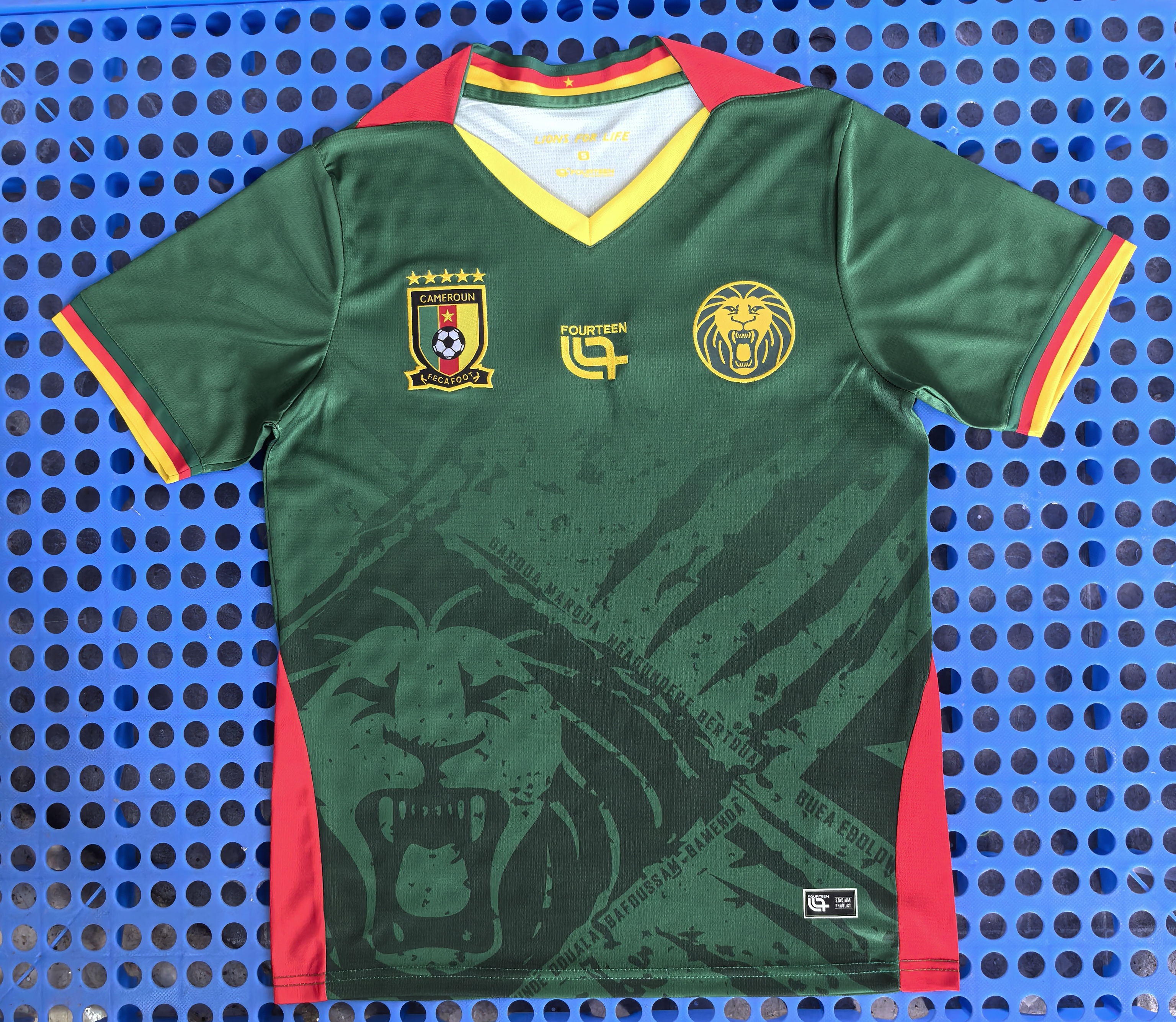 2025-26 Cameroon Home Jersey Shirt