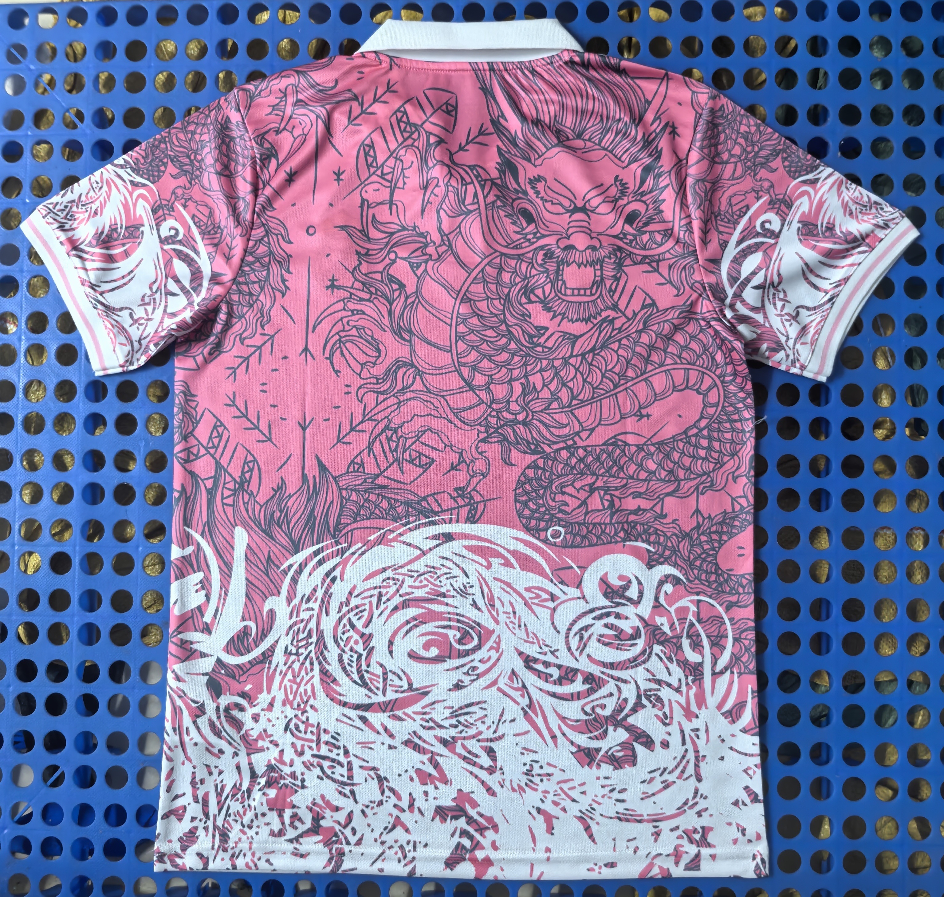 2025 Real Madrid Special Edition Dragon Jersey Pink
