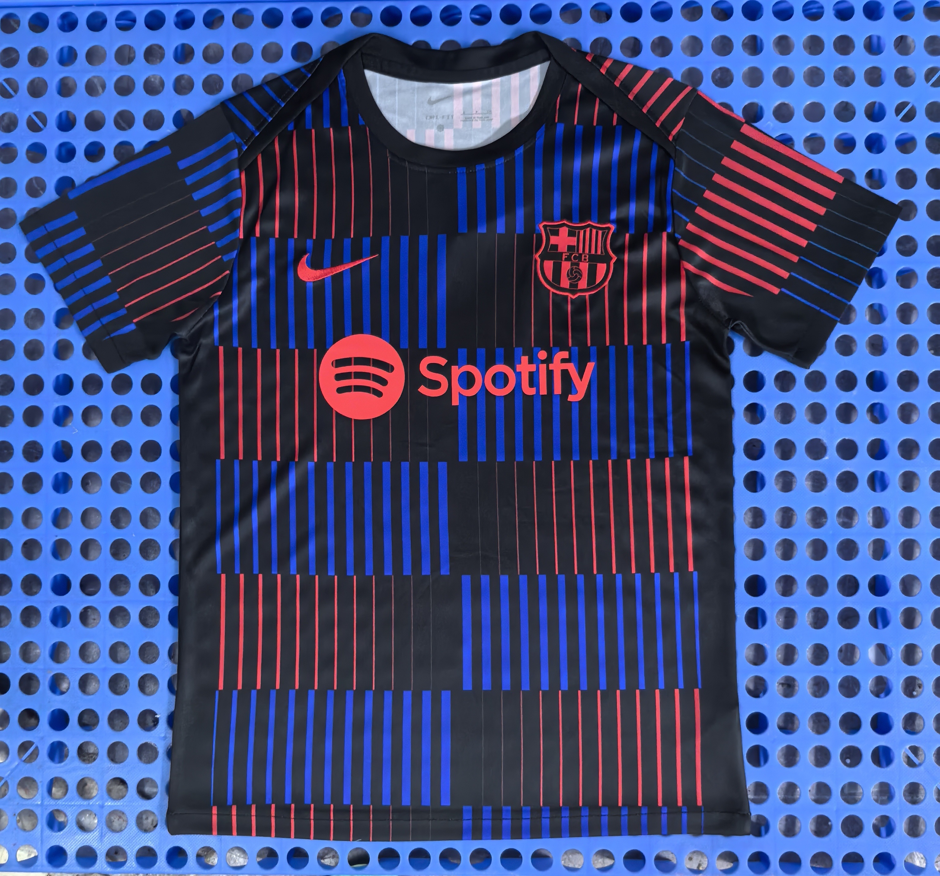 2023/24 FC Barcelona Red Blue TrainingJersey