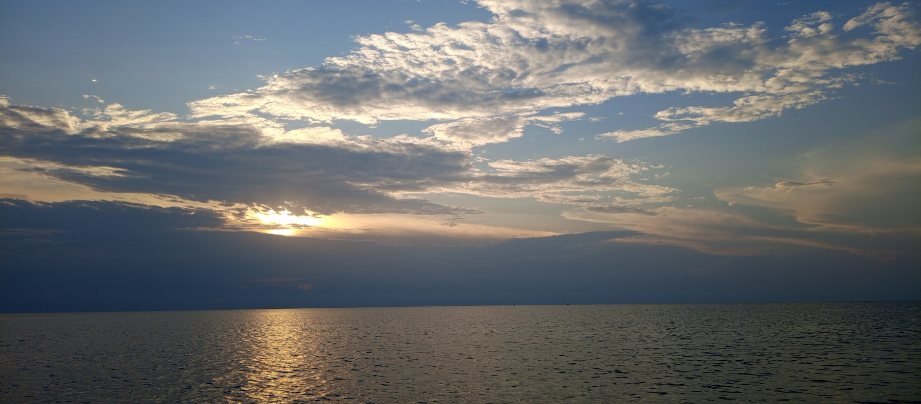 Serene Seaside Sunset