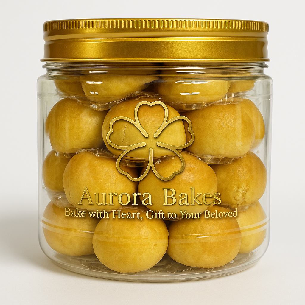 Golden Pineapple Balls