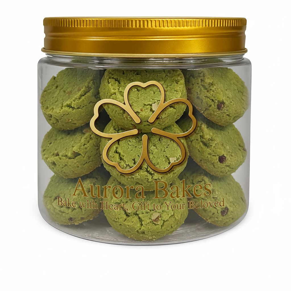 Gluten Free Non Sugar Cane Added Pistachio Cookies
