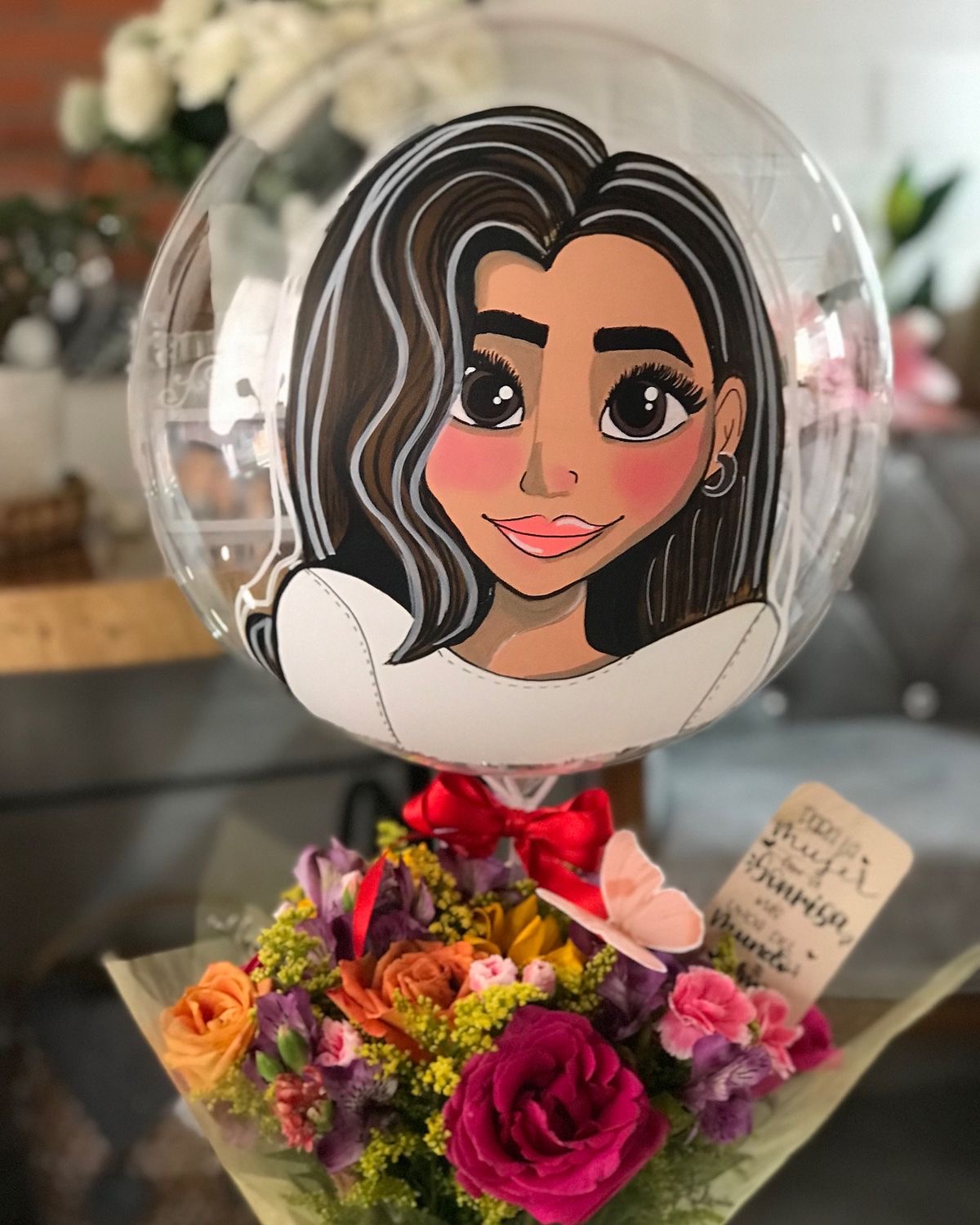 Globo burbuja personalizado