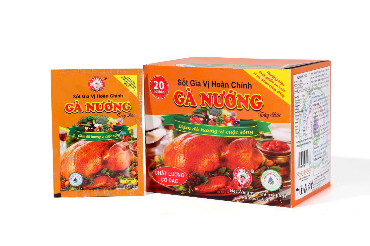 Sốt gia vị hoàn chỉnh Gà nướng