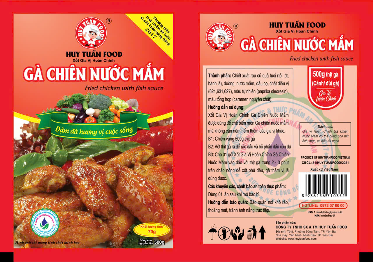 Gà chiên nước mắm
