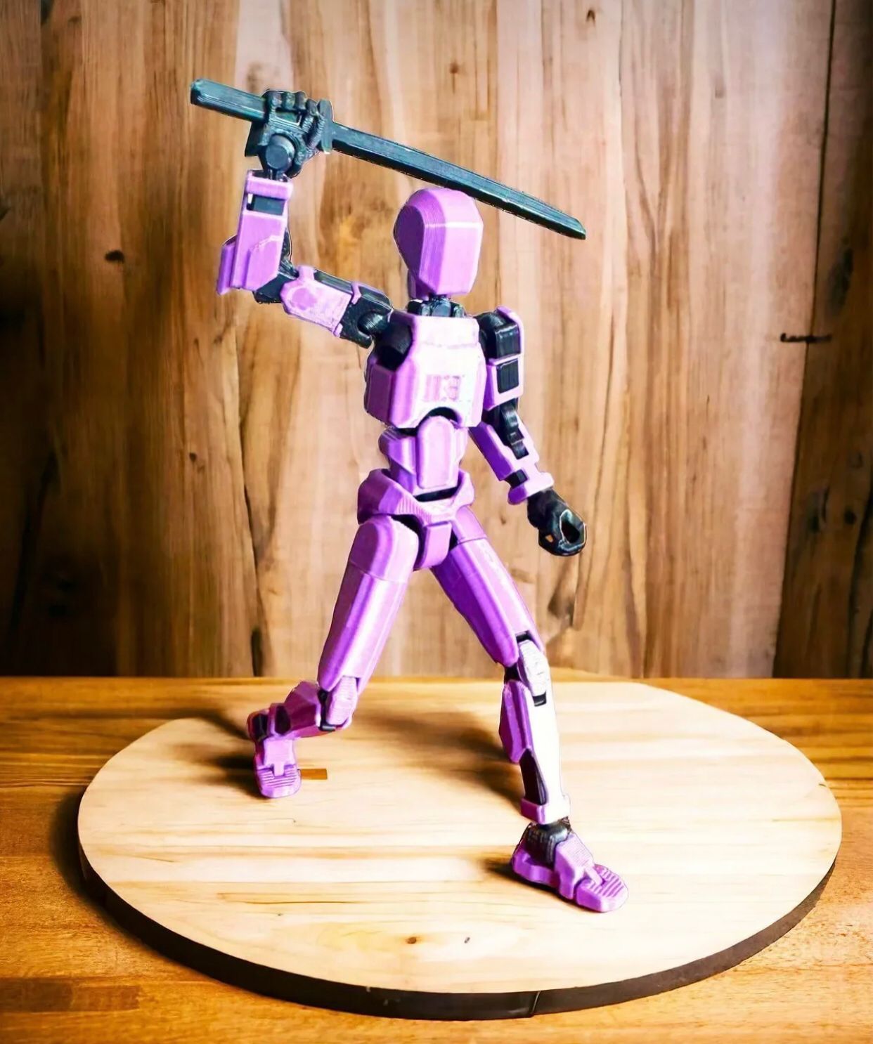 Samuray Robot Figürü