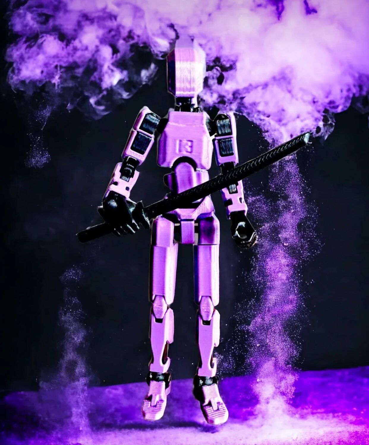 Samuray Robot Figürü