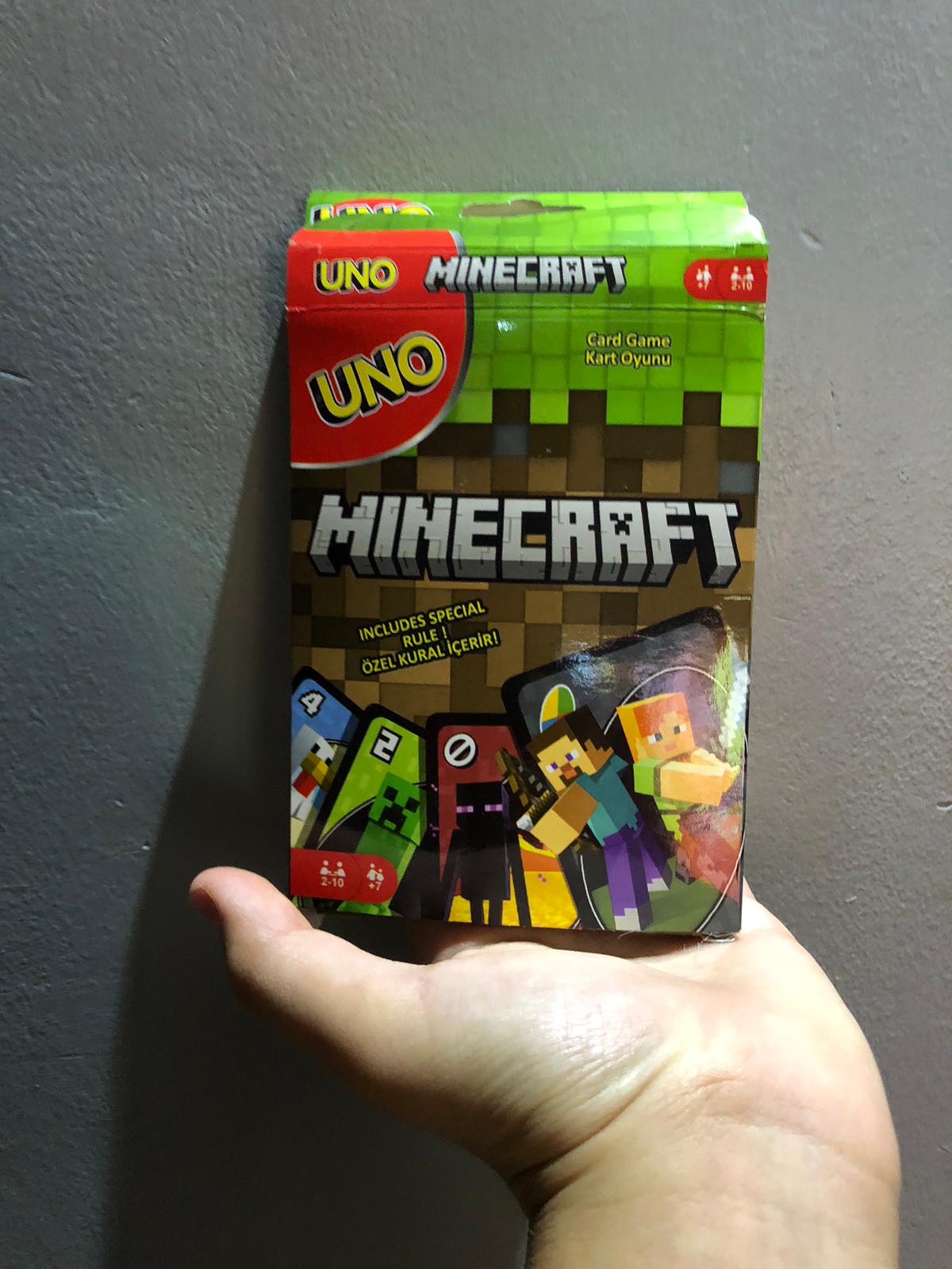 UNO Minecraft Kart Oyunu