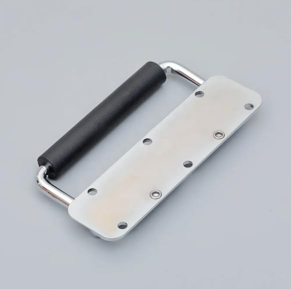 Syncraft Hardware Flight Case Handle Chrome Finish/Transit Box/Tool Box Accessory/Musical Instrument case (Spring Handle H2003)