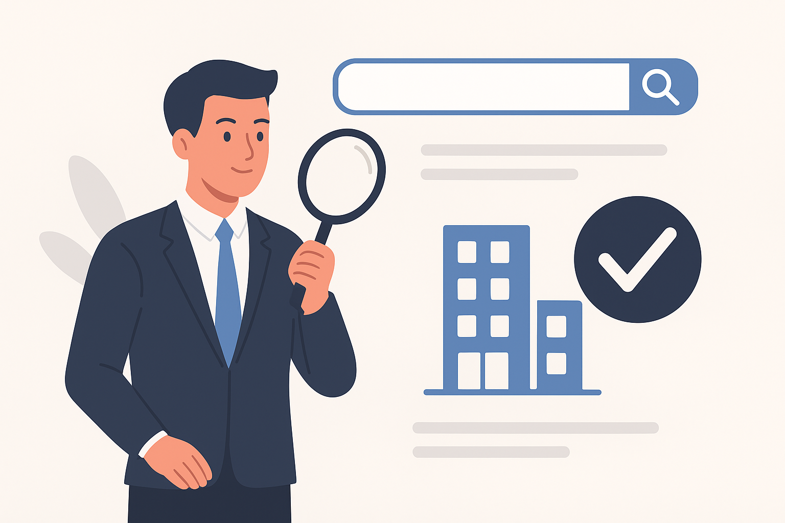 Company search for 10 potential employers