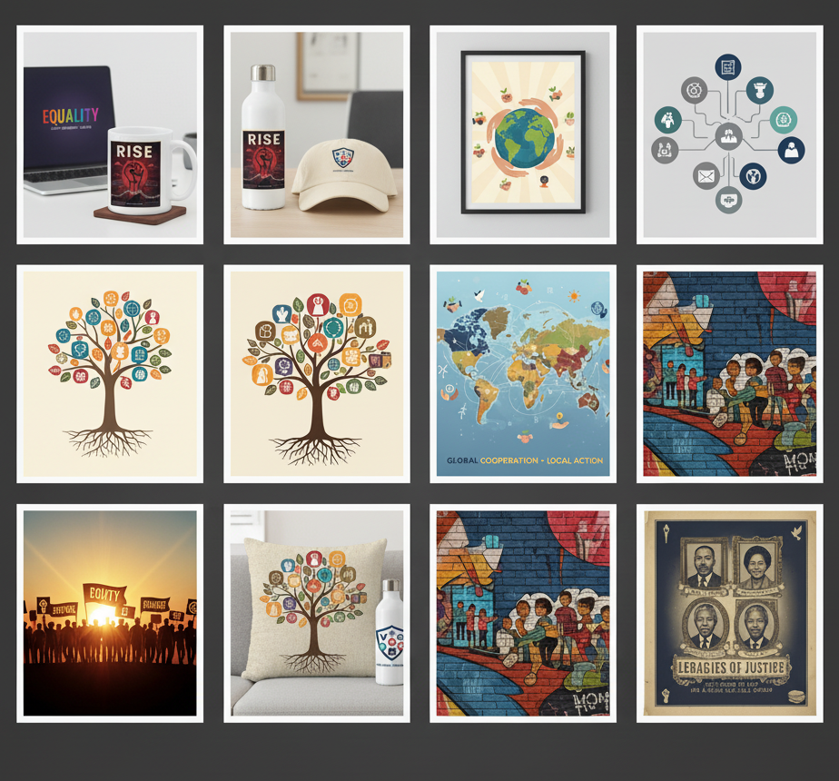 Social Causes & Activism 100 Images Set
