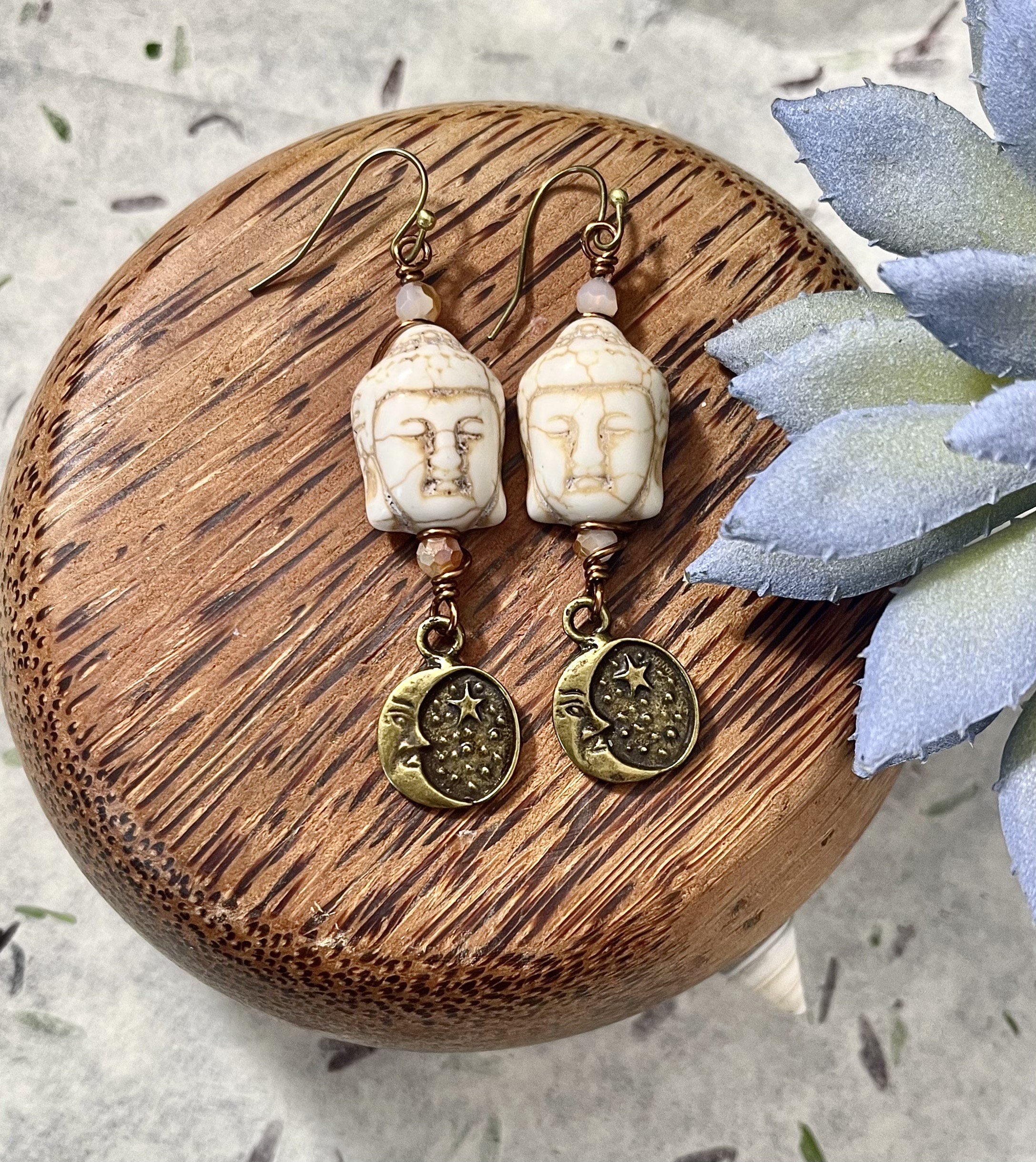 Buddha earrings