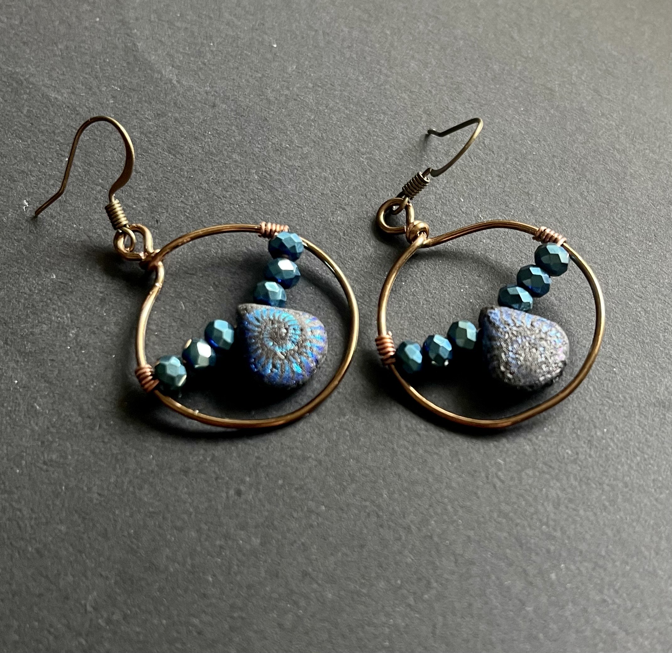 Mermaid's Delight Hoop Earrings