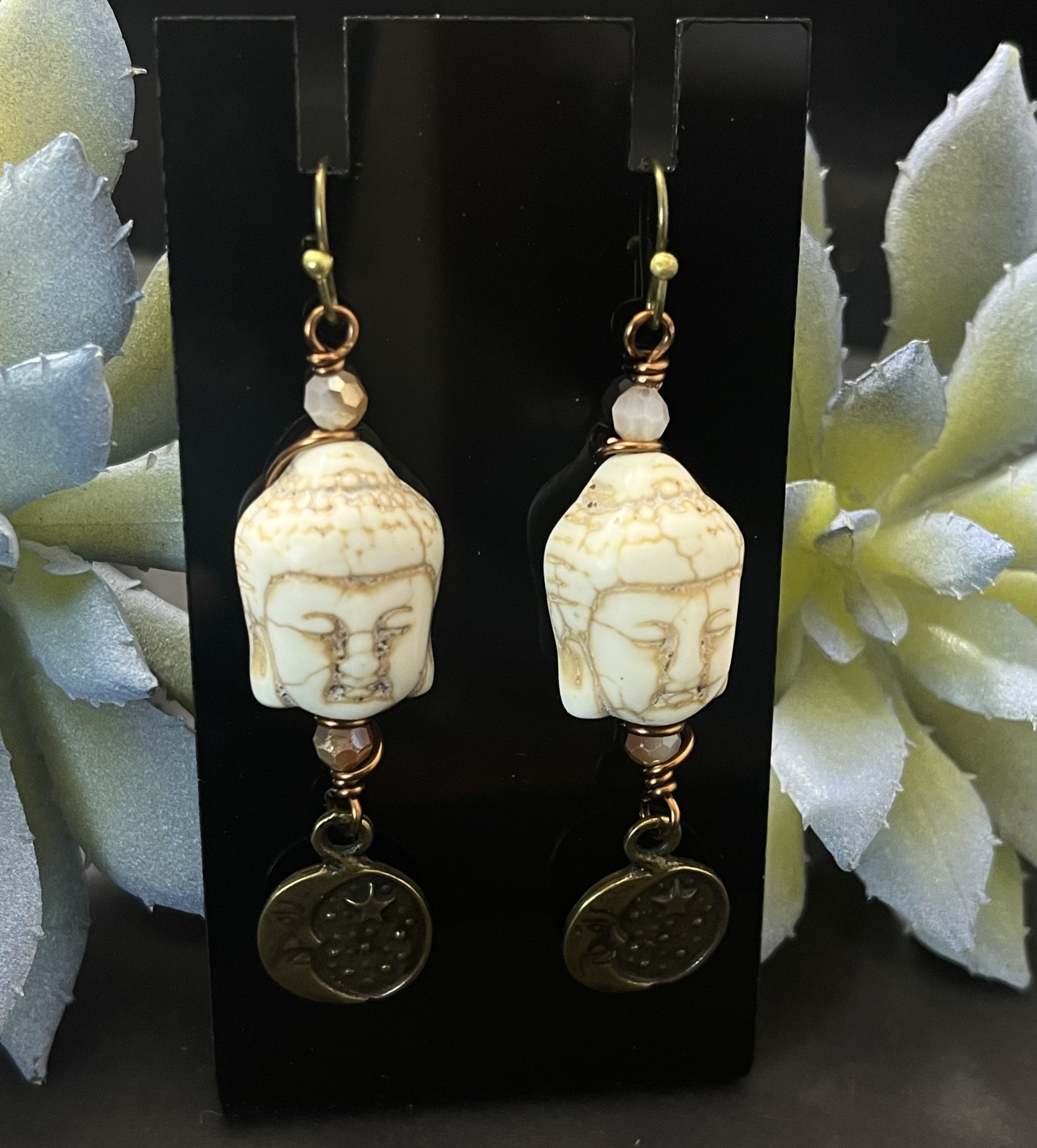 Buddha earrings