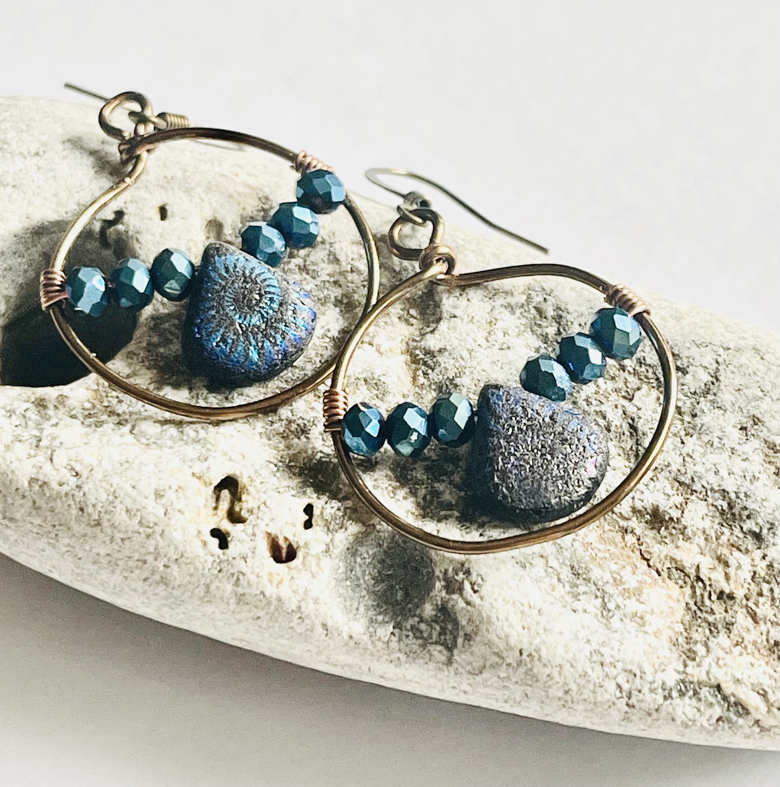 Mermaid's Delight Hoop Earrings