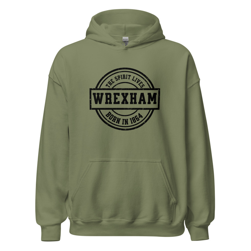The Spirit Lives Wrexham Born in 1864 Unisex Hoodie