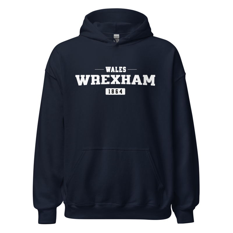 Wales Wrexham 1864 Unisex Hoodie