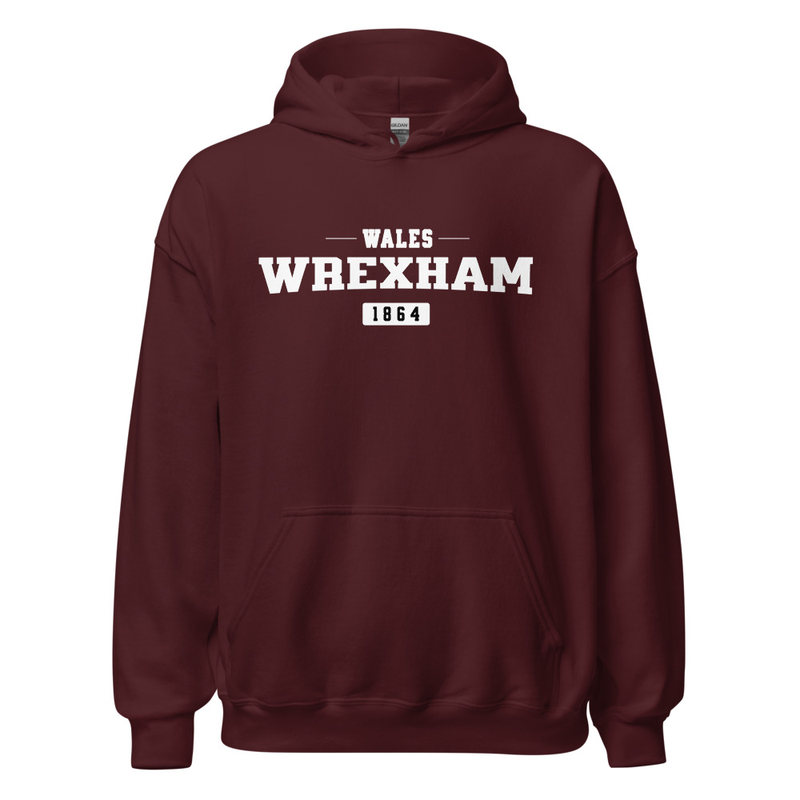 Wales Wrexham 1864 Unisex Hoodie