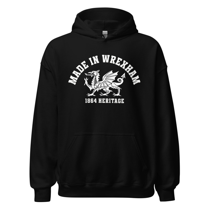 Made in Wrexham 1864 Heritage Unisex Hoodie