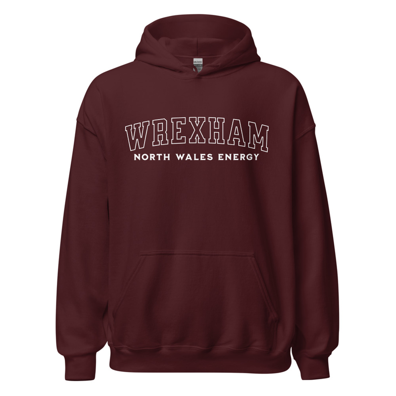 Wrexham North Wales Energy Unisex Hoodie