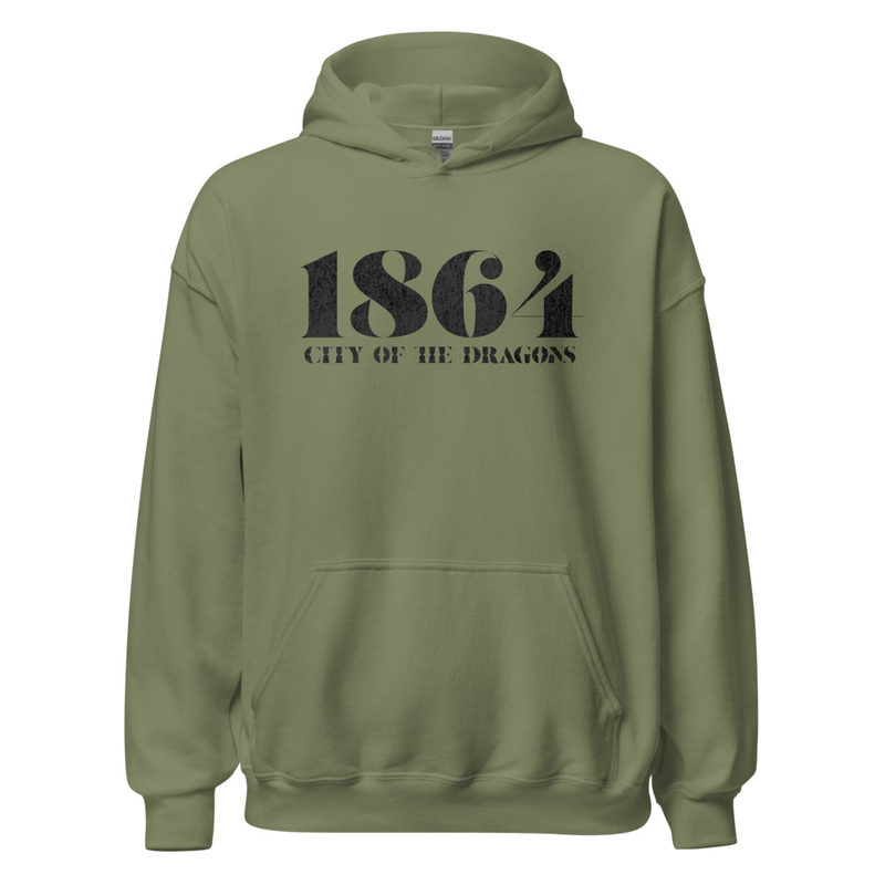 1864 City Of Dragons Unisex Hoodie