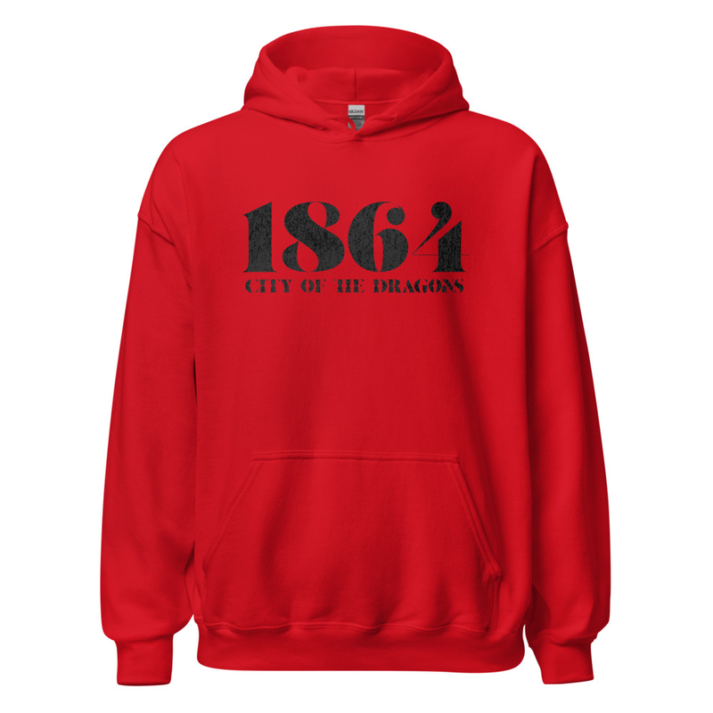 1864 City Of Dragons Unisex Hoodie