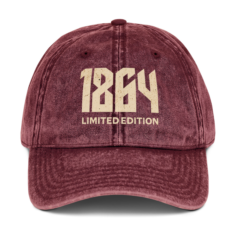 1864 Limited Edition Vintage Cotton Twill Cap