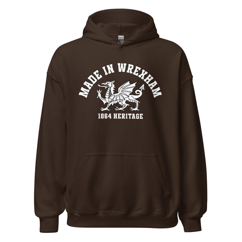 Made in Wrexham 1864 Heritage Unisex Hoodie