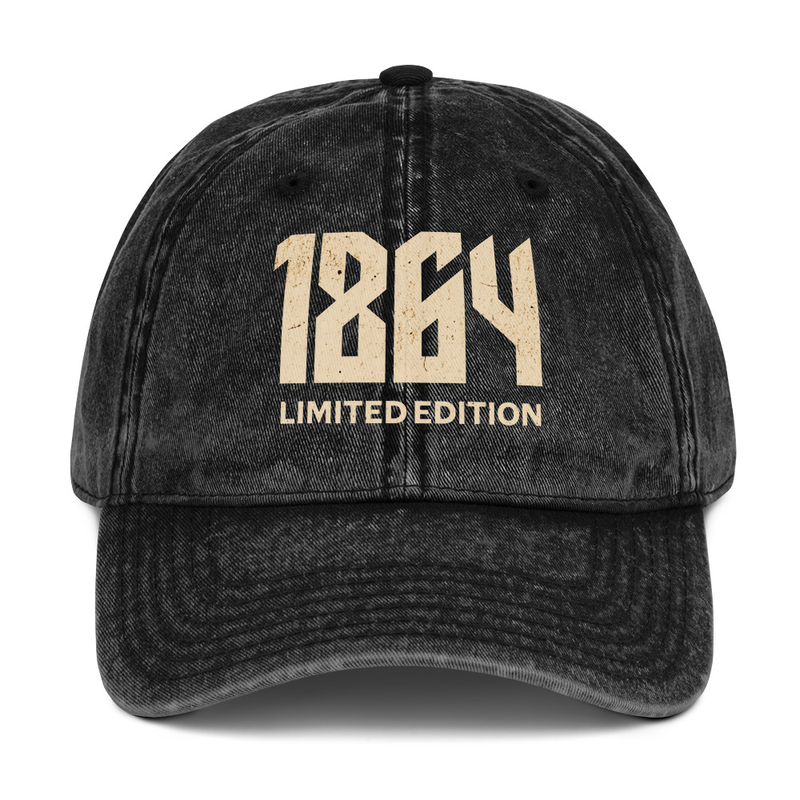 1864 Limited Edition Vintage Cotton Twill Cap