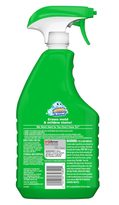 Scrubbing Bubbles Foaming Bleach