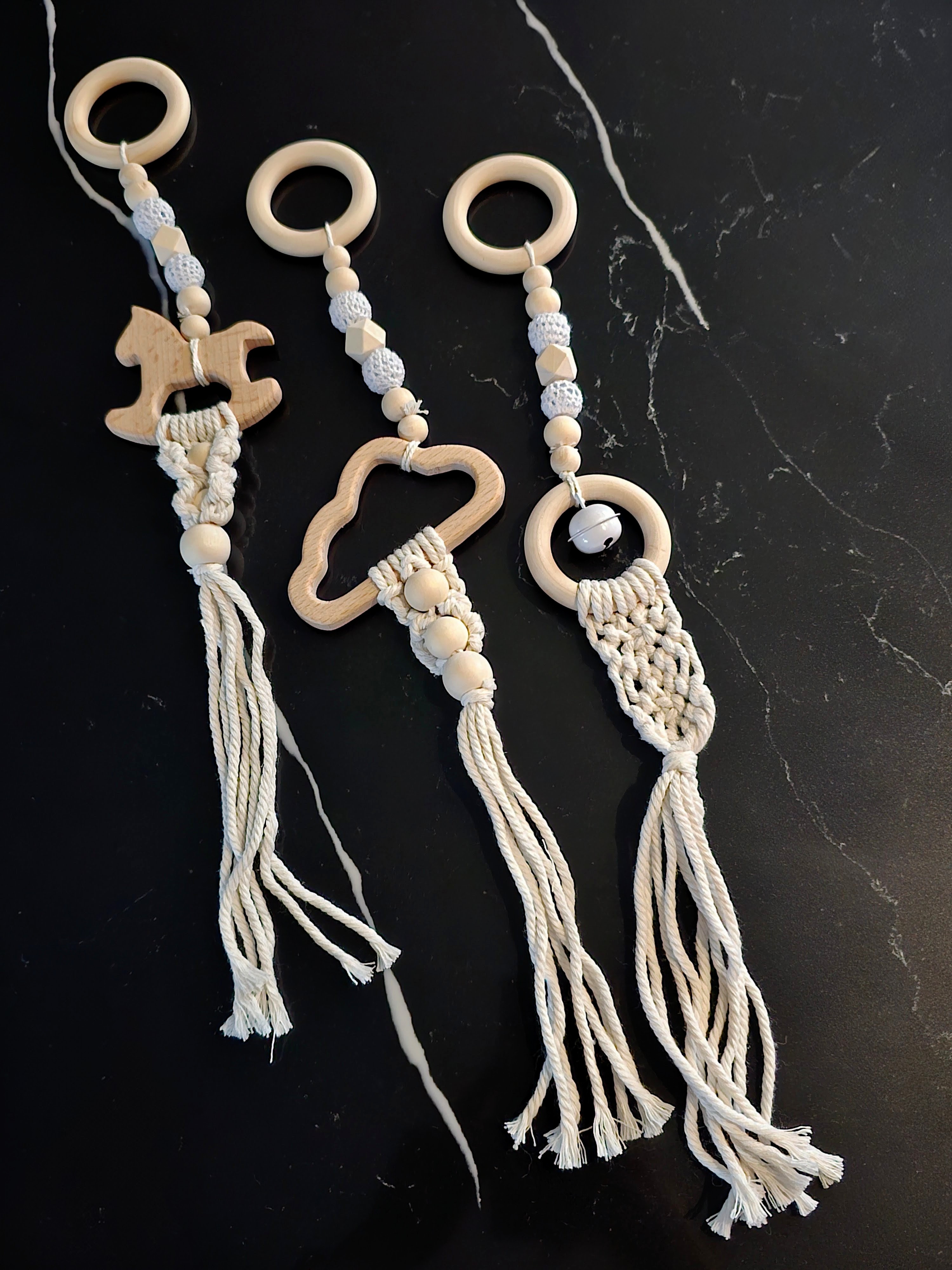 Handmade Macramé Baby Toy