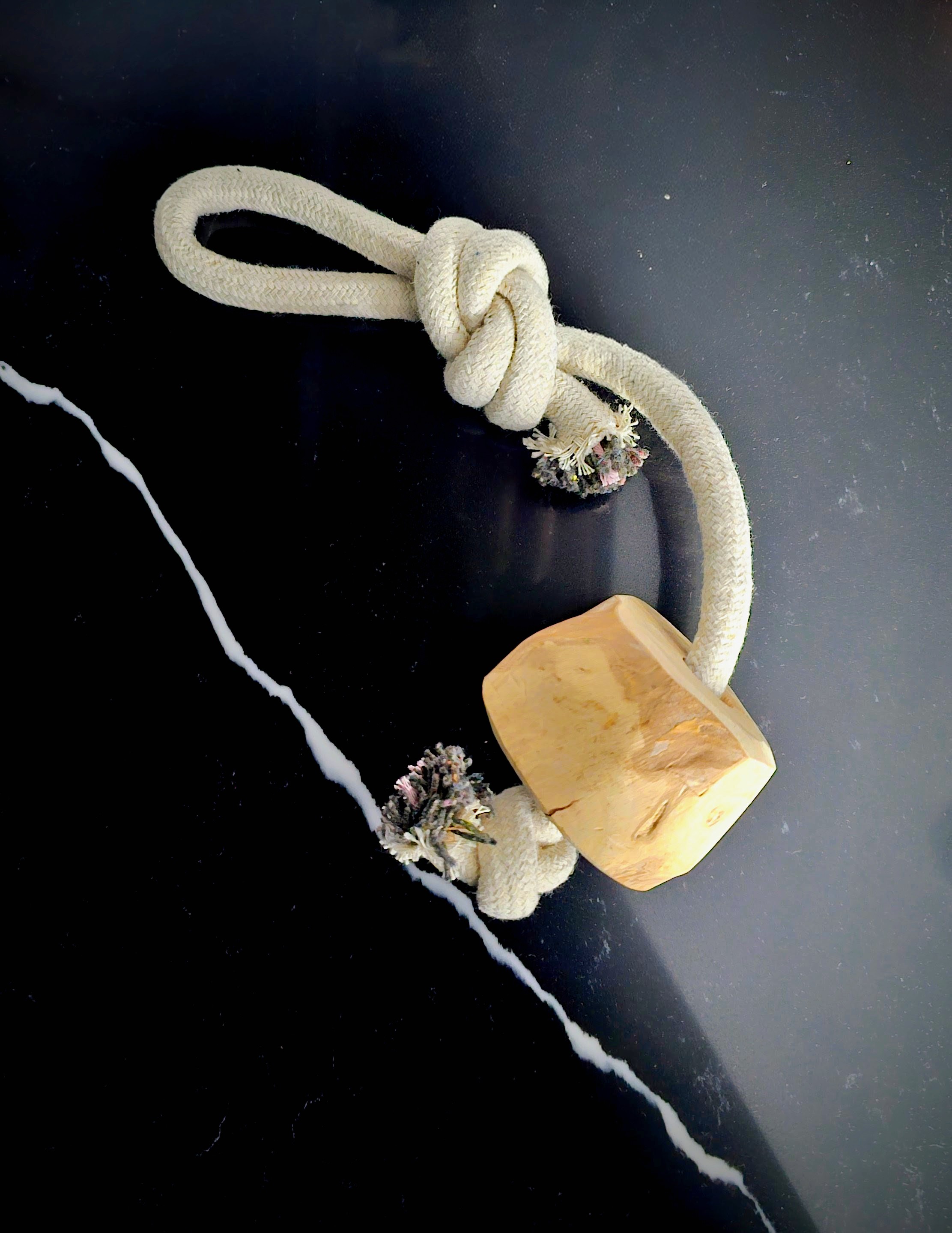 Pet Toy With Wooden Block