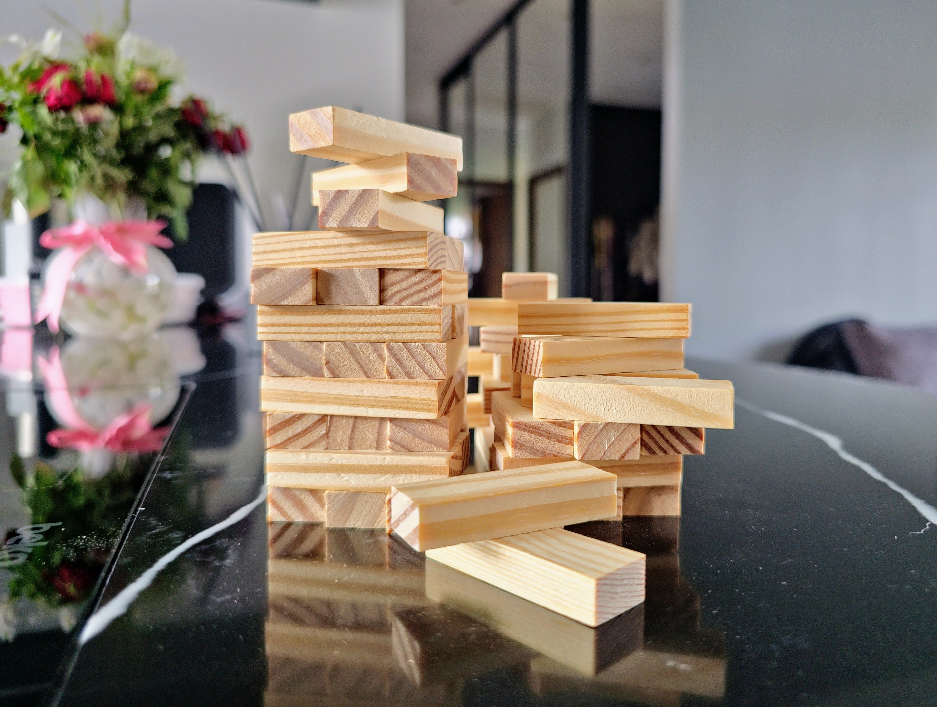Wooden Stacking Blocks Game/Jenga