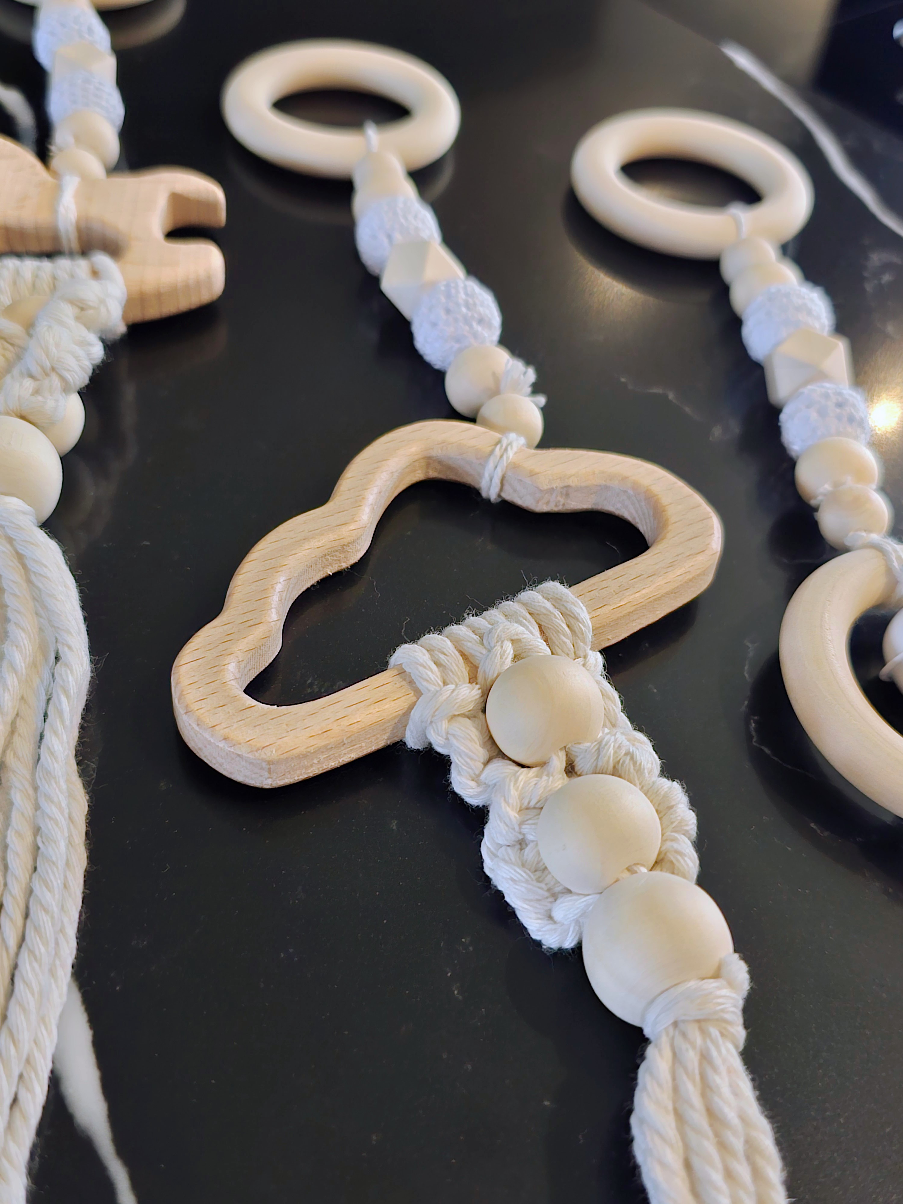 Handmade Macramé Baby Toy