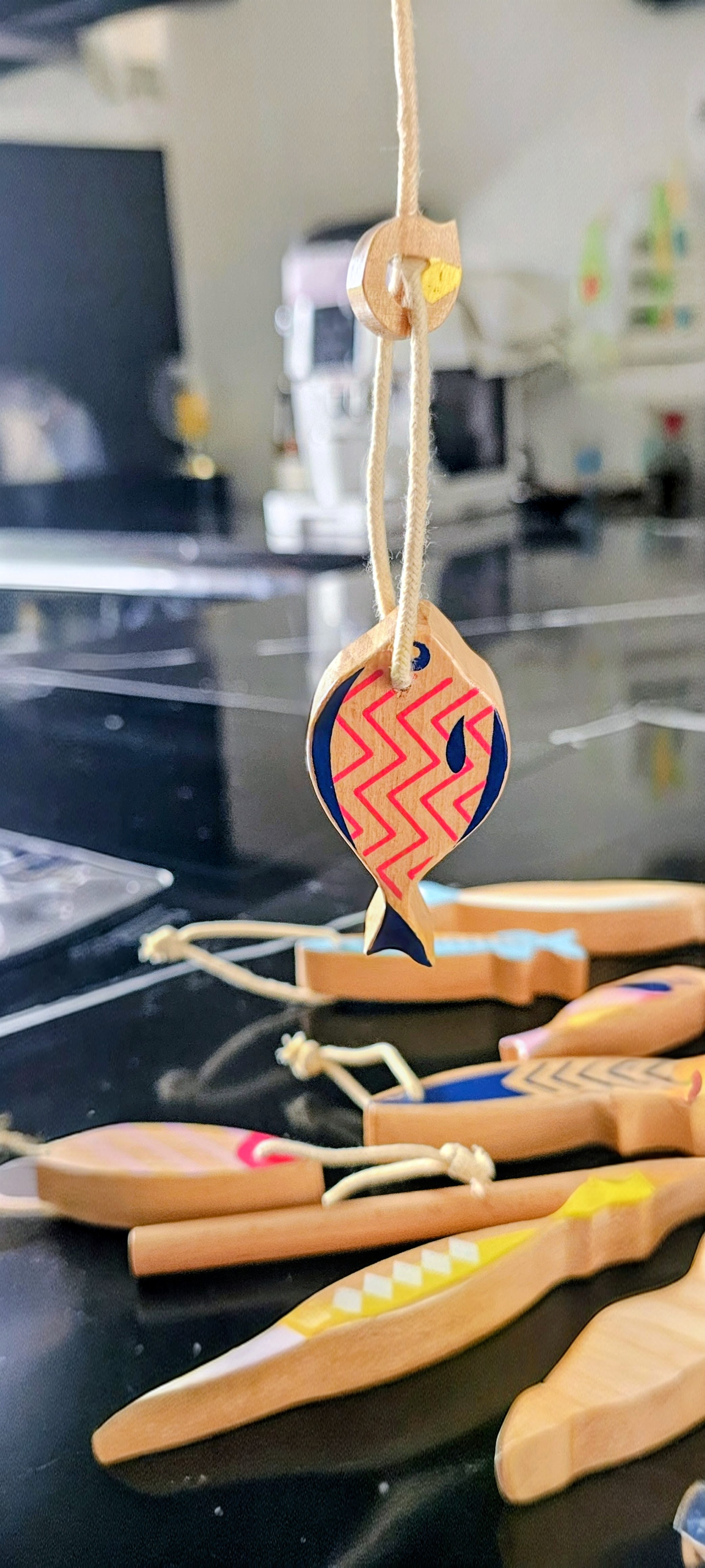 Wooden Magic Fishing Game