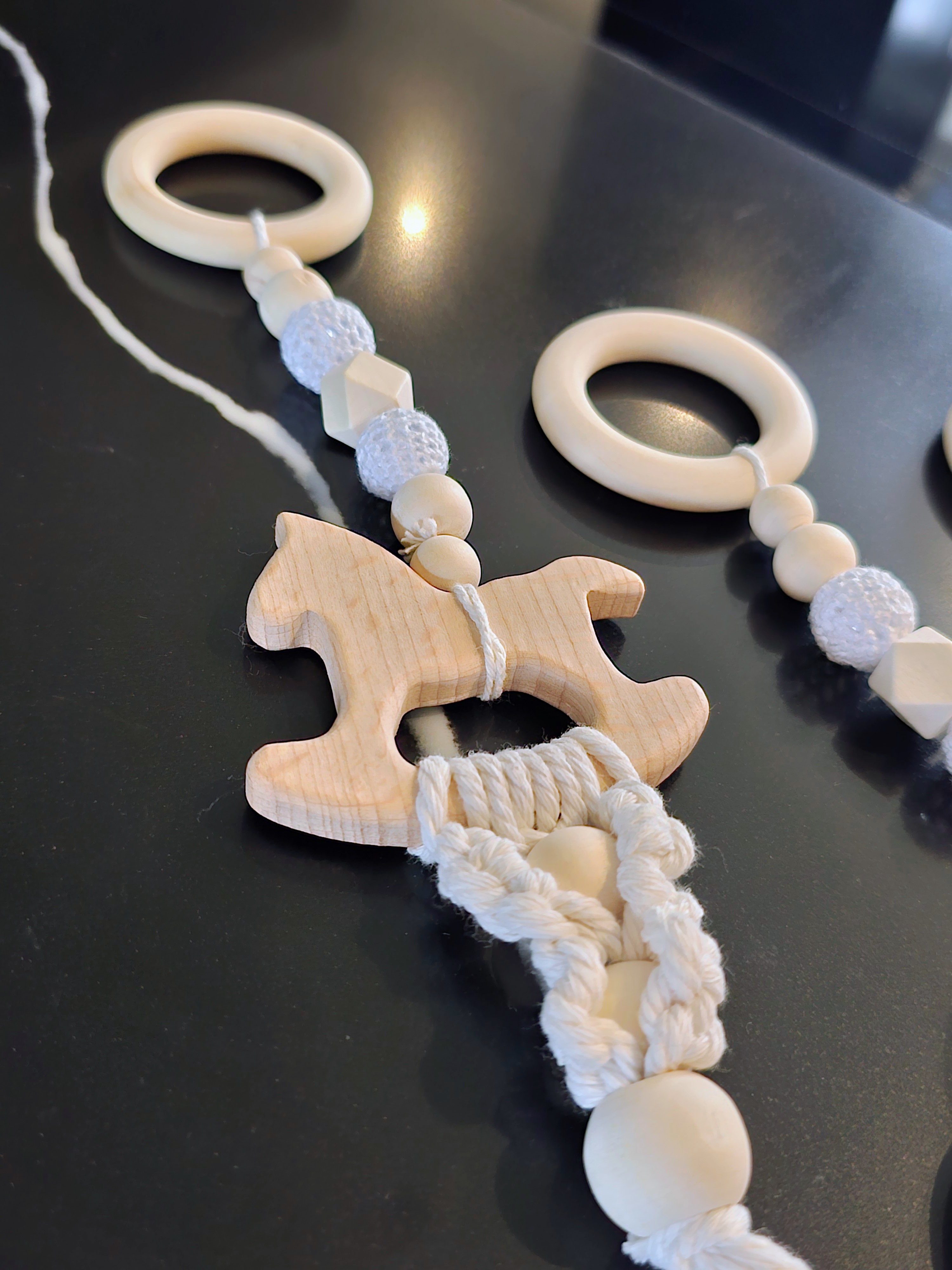 Handmade Macramé Baby Toy