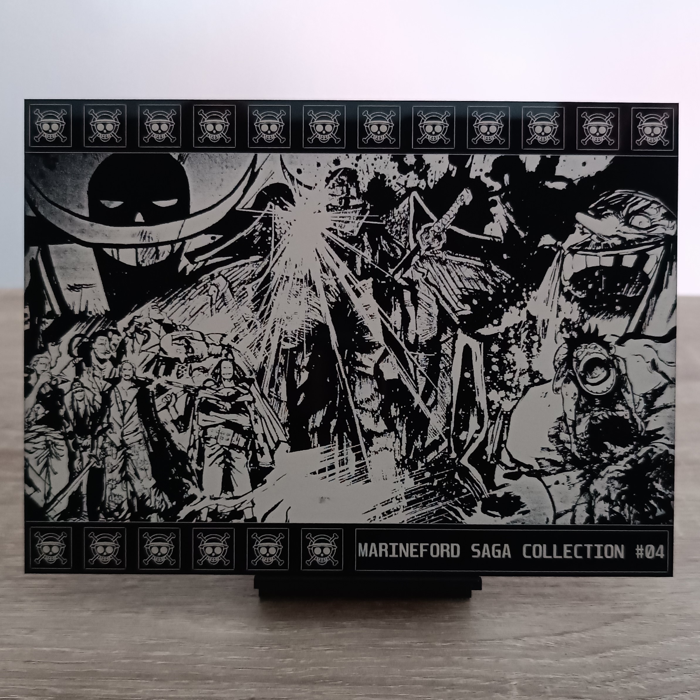 Cuadro Coleccionable de One Piece : Saga Marineford