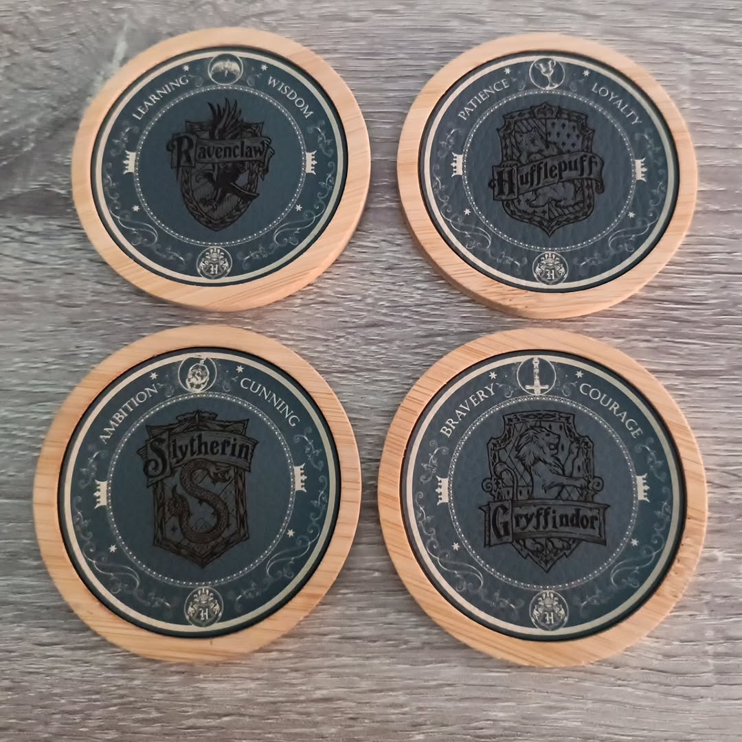 Set de 4 posavasos Harry Potter