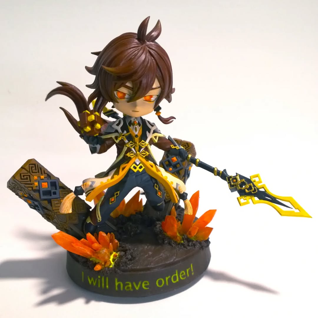 Figura Zhongli 18cm