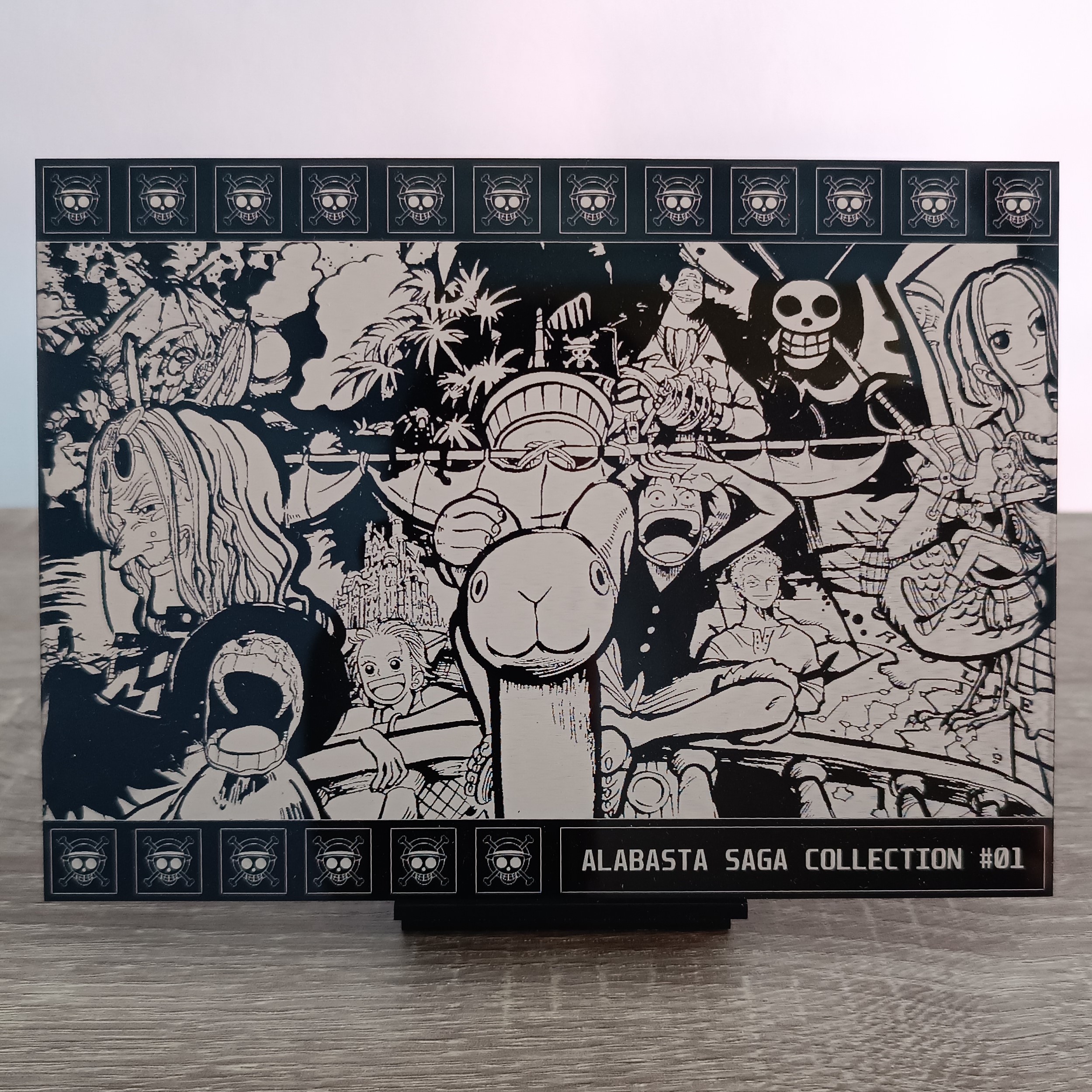 Cuadro Coleccionable de One Piece : Saga Alabasta
