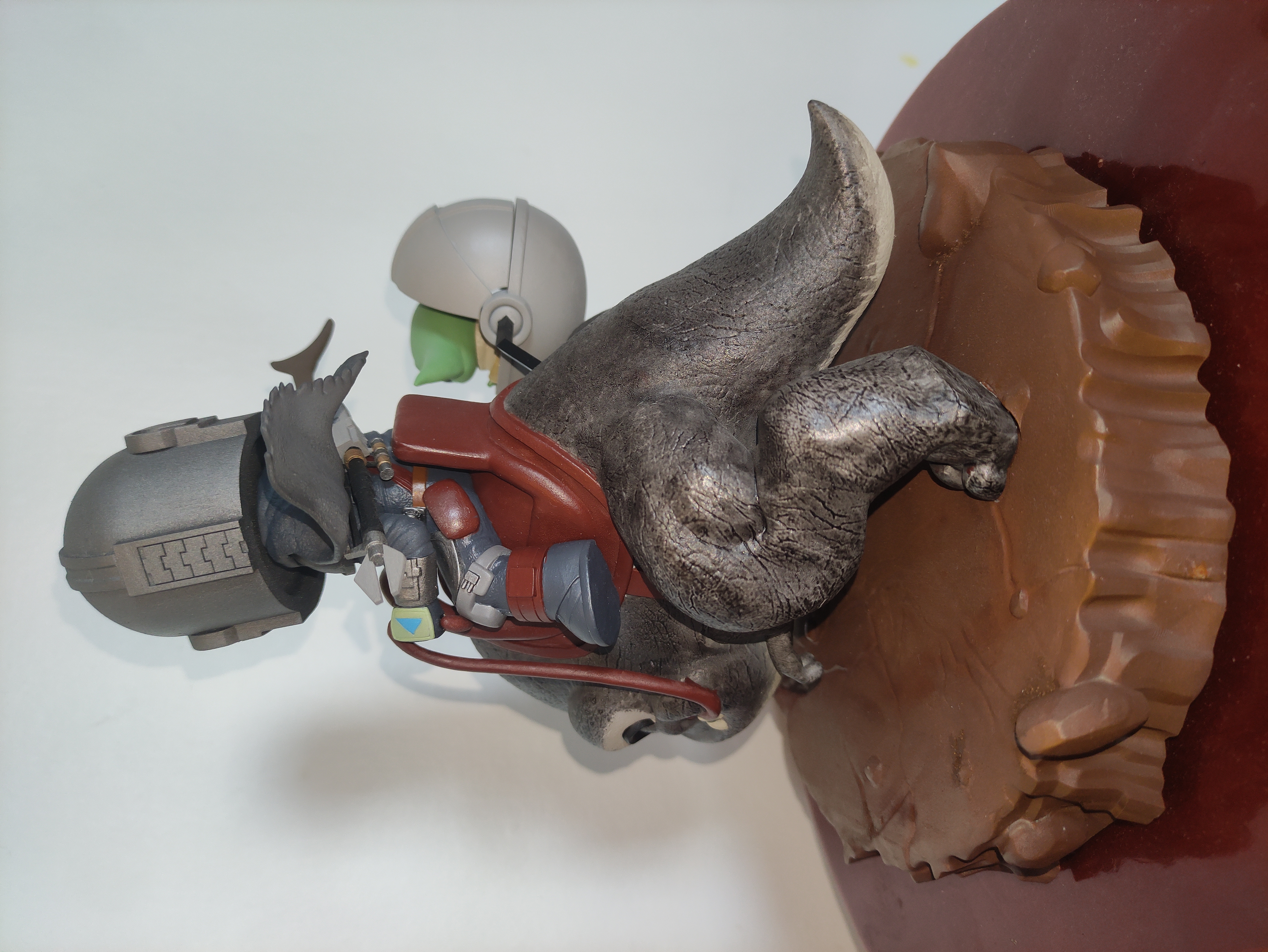 Figura Mandalorian: Mando y Grogu Chibi 23cm